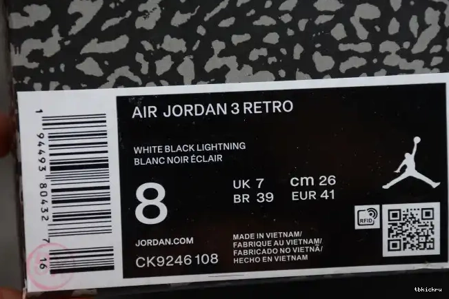 Cheap TBK RETRO AIR 3 JORDAN (W) CK9246-108 LASER ORANGE 0613